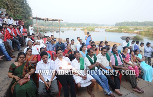 Nadi Pooja A novel protest against Netravathi diversion project